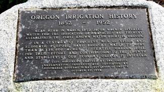 Irrigation History Marker