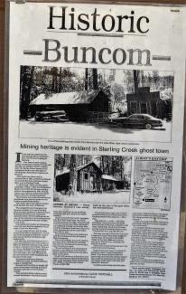 Buncom newspaper article